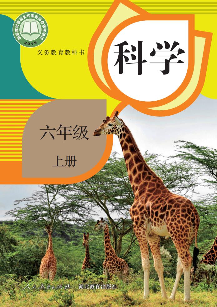 人教鄂教版义务教育教科书 科学 六年级 上册_PDF电子书电子版下载