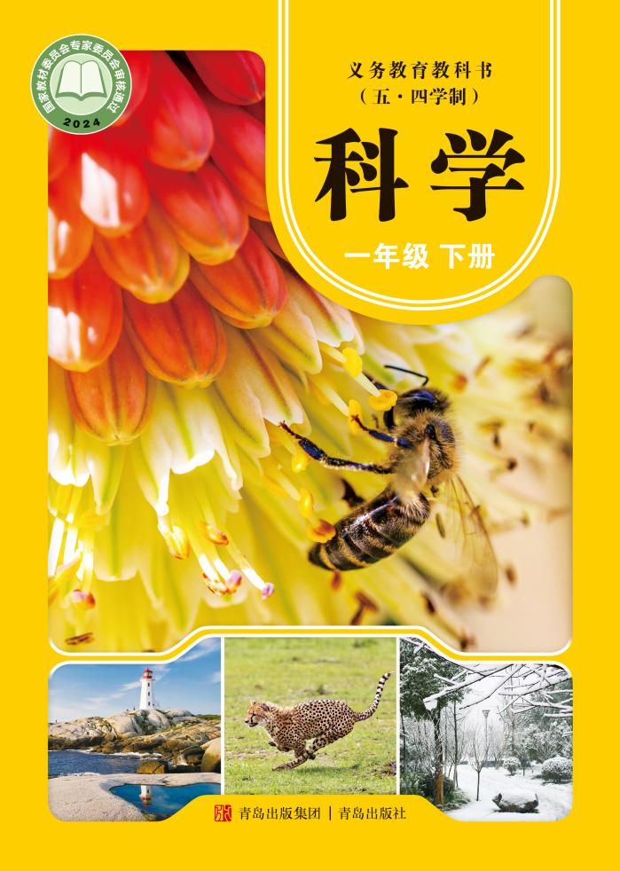 青岛版（根据2022年版课程标准修订）义务教育教科书（五•四学制）·科学·一年级下册PDF电子书电子版下载